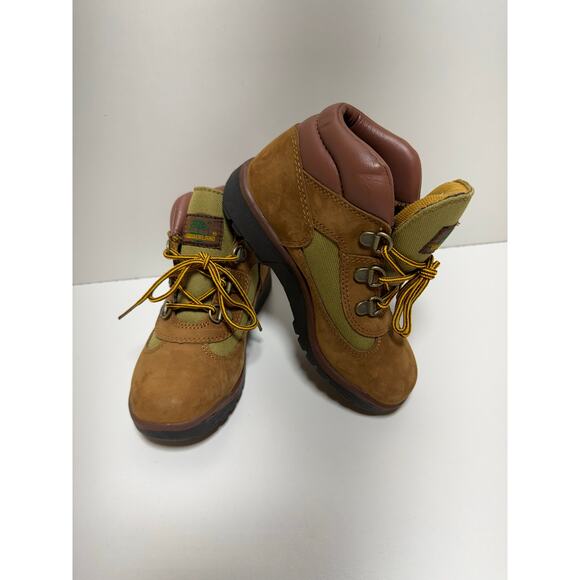 Timberland Boots US Kids Sz 12 Leather A2930 Toddler’s Nubuck - Picture 1 of 8
